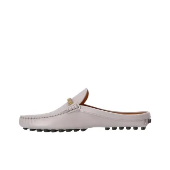 TOD'S Gommino Wrap toe Slippers Women's Gray