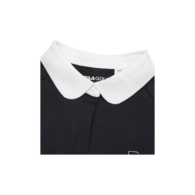 FILA Golf Series Polo Shirt Women's Legend Blue-4