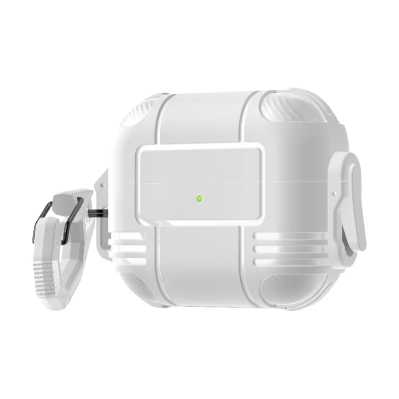 Tong Tong Rabbit Airpods Pro/pro2/Airpods3/Airpods1/2 TPU Apple Creative Switch Soft Shell Headphone Cases-4