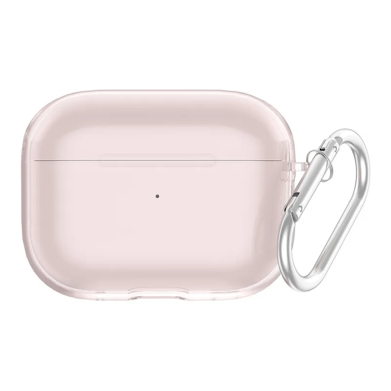 Tong Tong Rabbit Compatibility Airpods Pro2/airpods4 TPU Headphone Case Transparent Impact Resistant Soft Shell Apple-3