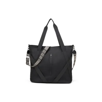 TAKI PU Crossbody Bag Shoulder Bag Regular Unisex Black/Gray Brown
