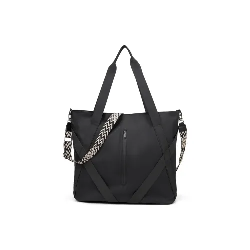 TAKI PU Crossbody Bag Shoulder Bag Regular Unisex Black/Gray Brown