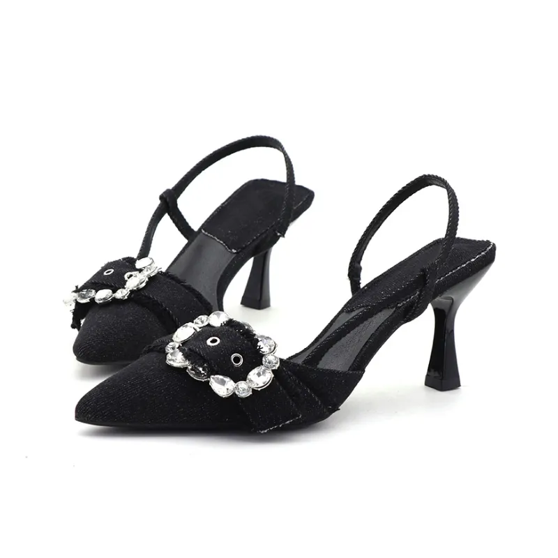 TADSW Slim Heel High Heels 8cm Women's-2