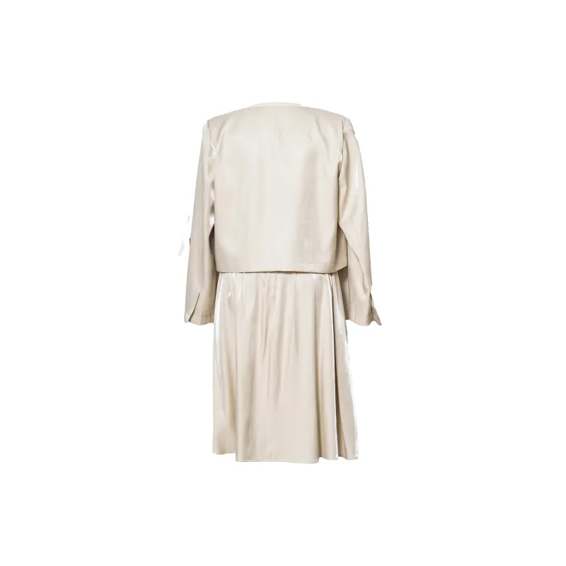 ROEYSHOUSE Skirt Set Women's Apricot-2