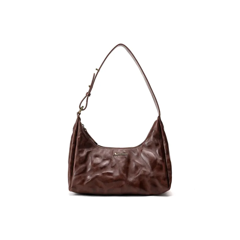 AQUASCUTUM Cow Leather Shoulder Bag Women's Multicolor-8
