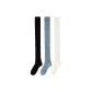 [over-The-Knee Socks]3-Pack: Black+Navy Blue+White
