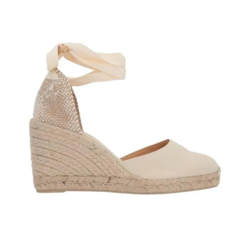 Castañer Carina Ankle Strap Wedge Espadrilles Women's-1
