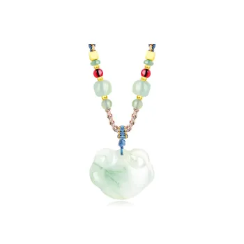 Emerald Dynasty Tianshan Jade Jade Necklaces Unisex