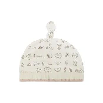 EMPORIO ARMANI Tendresse Printed Jersey Beanie