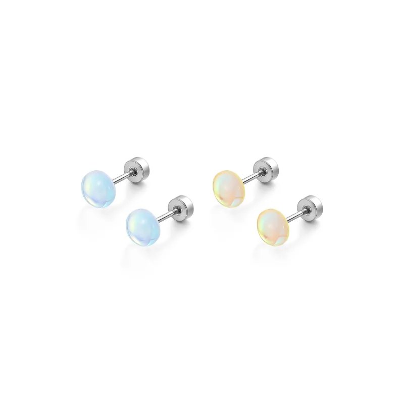 JAY Resin Stud Earrings Women's-13