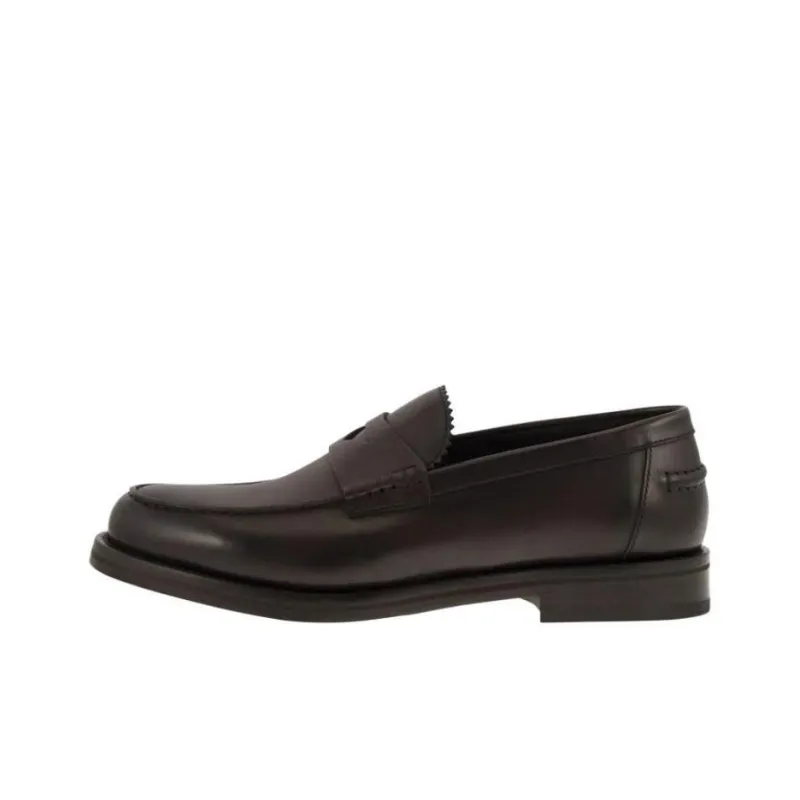 DOUCAL'S PENNY Loafers 3cm Men's Brown-0