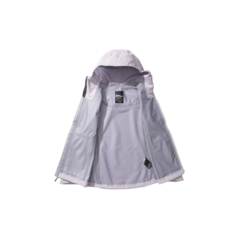 Jack Wolfskin Water Resistant Windproof Breathable Cold Resistant Windbreaker Jacket Women's-5