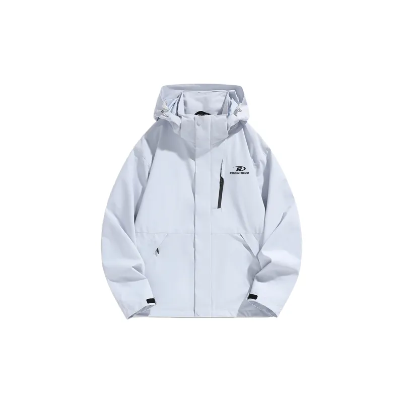 ROBINHOOD Water Resistant Windproof Breathable Warm Water Repellent Windbreaker Jacket Unisex-18