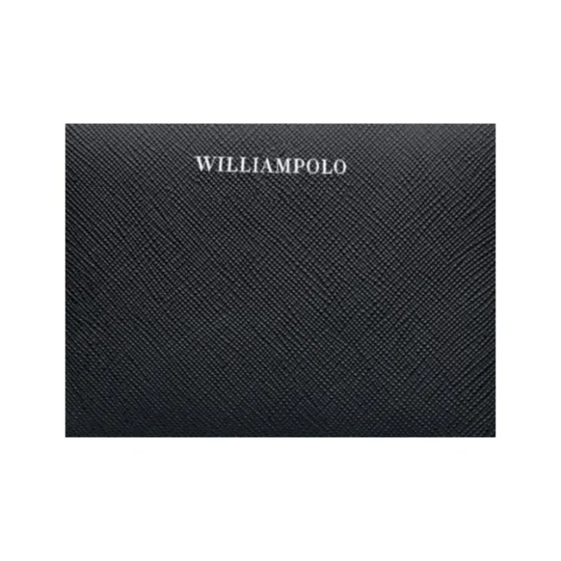WilliamPOLO Cow Leather Card Holder Regular Men's Multicolor-4