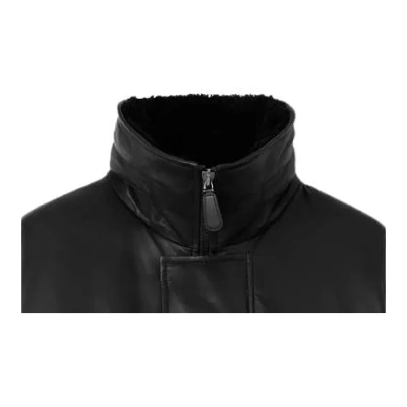 Burberry Leather Down Filled Oversized Parka-3