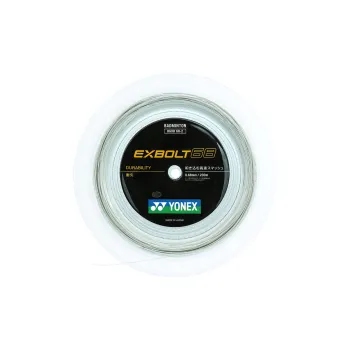 YONEX Badminton Racket Strings White Nylon, Forged Fiber Court Unisex