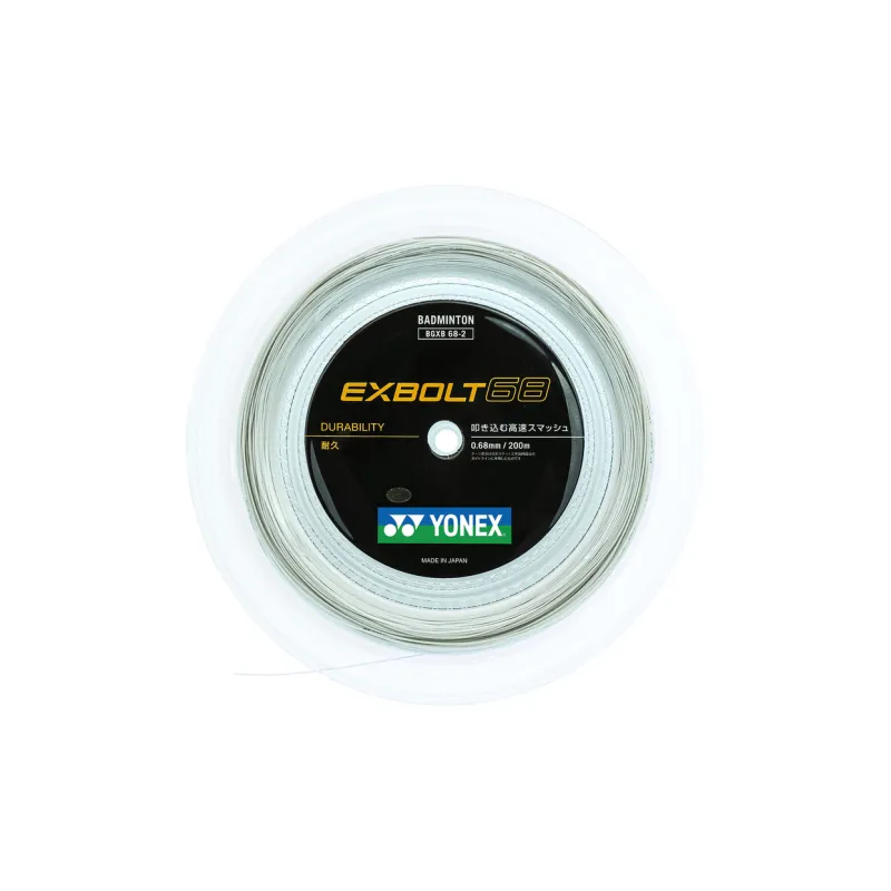 YONEX Badminton Racket Strings White Nylon, Forged Fiber Court Unisex-0