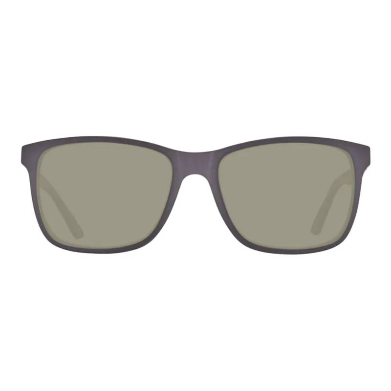 HELLY HANSEN Plastic Square Sunglasses Men's Black-1