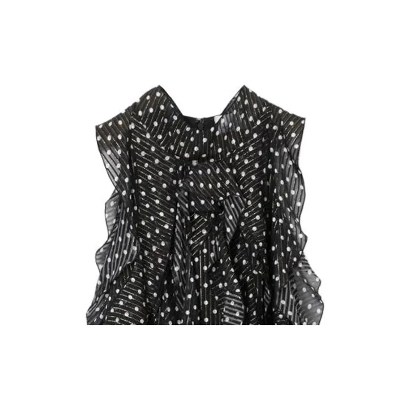 Burberry Sleeveless Dresses Women's Black-4