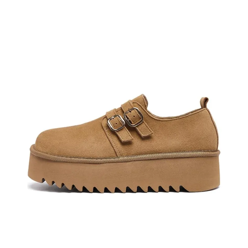 AGSDON Casual Single Shoes 4.5cm Women's-6