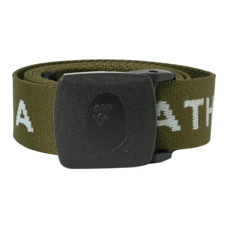 A BATHING APE Logo Gi Belt-0
