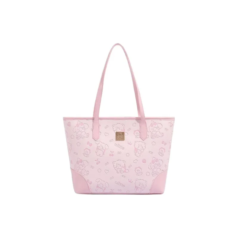 BLAKE FLEETO Artificial Leather OTE Shopping Miscellaneous Handbag Shoulder Bag Women's Girly Pink-3