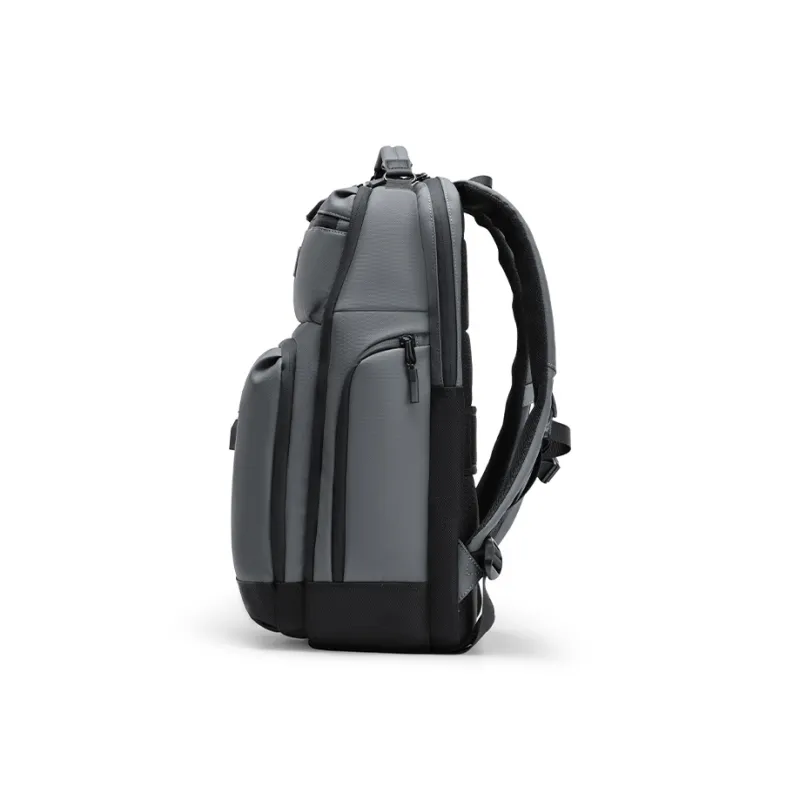 HLA Membrana Dermalis Backpack Travel Bag Backpack Men's Gray-2