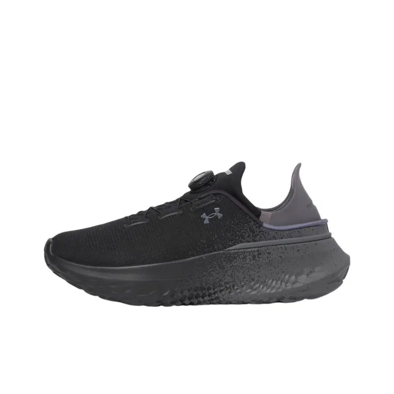 Under Armour SlipSpeed Anti Slip Wear Resistant Low Top Casual Running Shoes Unisex Black-0