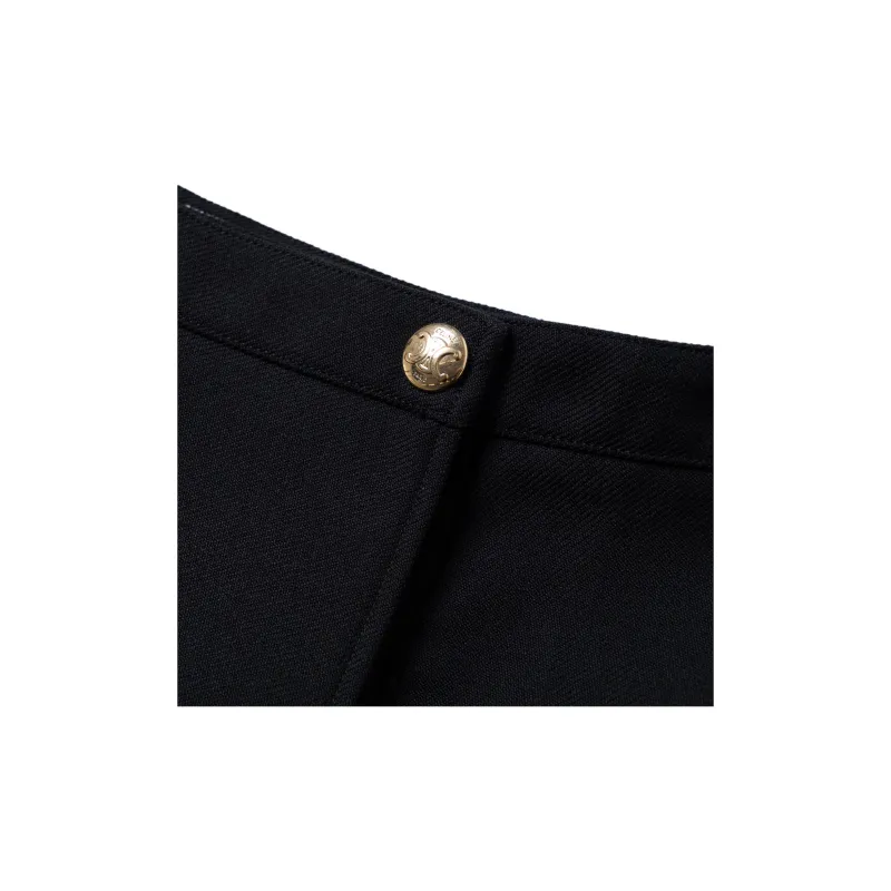 CELINE FW22 Casual Short Skirts Women's Black-3