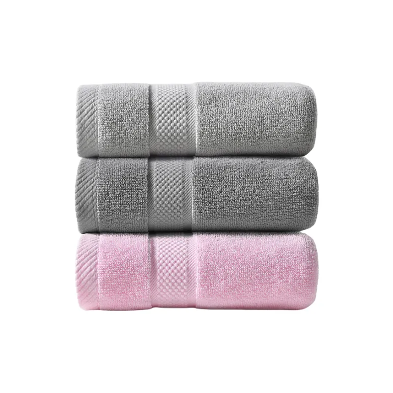 HLA Classic Solid Color 100% Cotton Towel Bath Towel-21