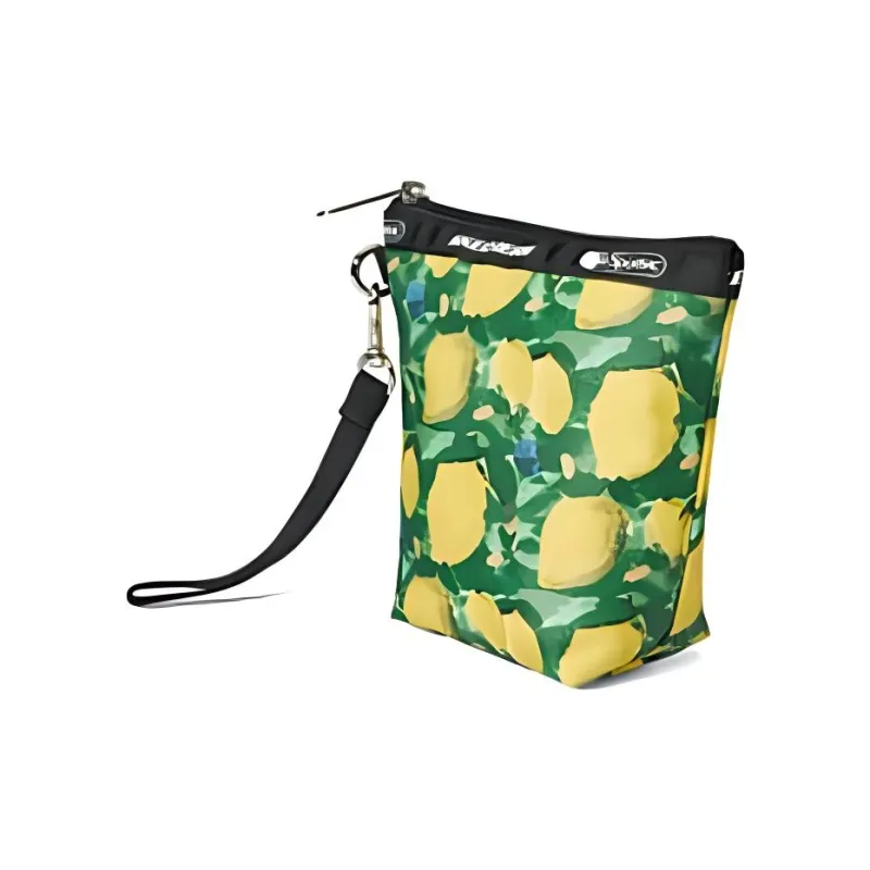 Skechers LeSportsac Collaboration Fabric Coin Purse, Clutch Regular Unisex Lemon-1