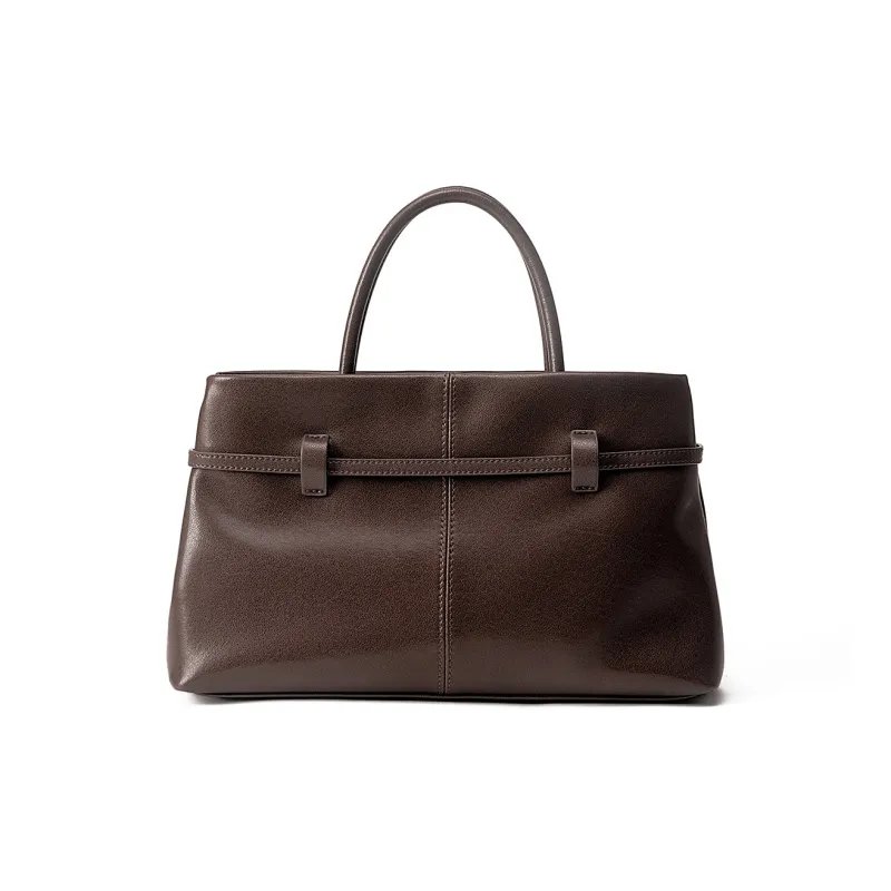 AQUASCUTUM Top Grain Cow Leather Handbag Women's Multicolor-16