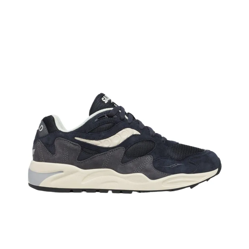 Saucony Grid Shadow 2 Essential Navy Cream-1