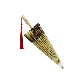 BILIUFU Handcrafted Sunny And Rainy Dual-Use Oil Paper Umbrella