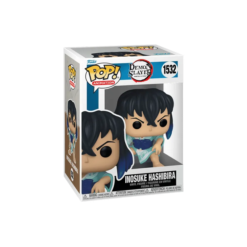 Funko Demon Slayer  Kimetsu No Yaiba Inosuke Hashibira In Kimono Chibi Figures-2