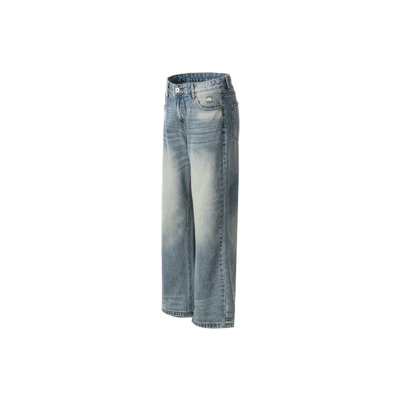 GBXM Jeans Unisex Washed Blue-1