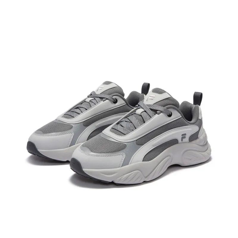 FILA FUSION Conch D Wear resistant And Lightweight Low Top Running Shoes Men's Gray-2
