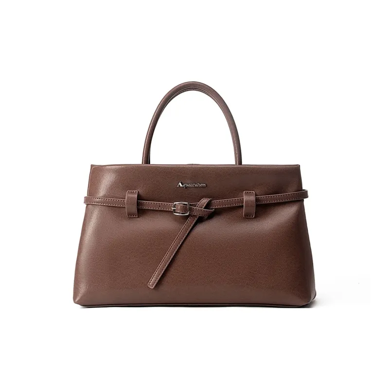 AQUASCUTUM Top Grain Cow Leather Handbag Women's Multicolor-7