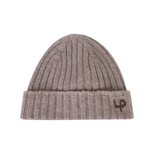 Loro Piana Logo Embroidered Ribbed Knit Beanie