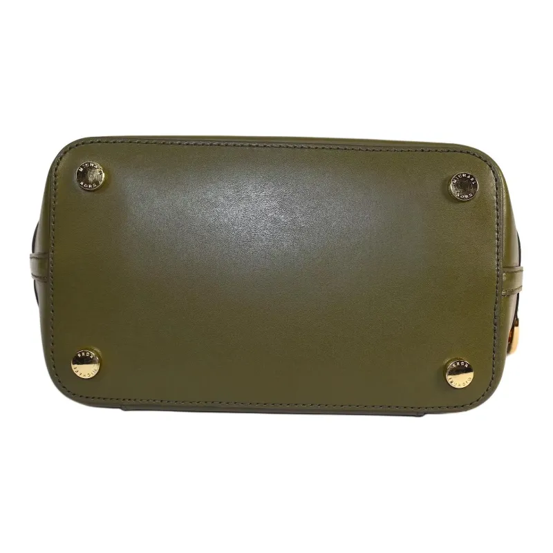 MICHAEL KORS MICHAEL KORS Handbag Collection Trista Leather Shoulder Bag Medium Size Women's Green-4
