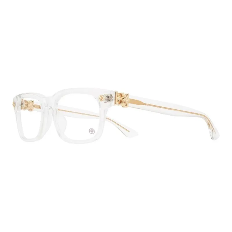 Chrome Hearts Titanium Alloy Square Eyeglass Frames Unisex-2