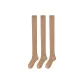 [over-The-Knee Socks 3-Pack]Coffee