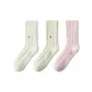 Cream Yellow-Beige Apricot-Pink