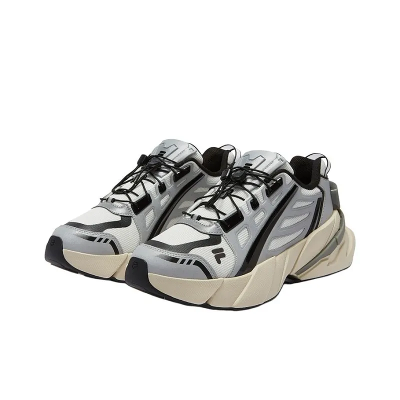 FILA FUSION TI-22 Wear-Resistant Low-Top Casual Shoes Men's Gray-1