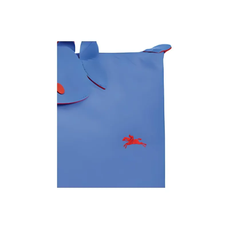LONGCHAMP Le Pliage Club Canvas Canvas Bag Dumpling Bag Handbags Women's Blue-4