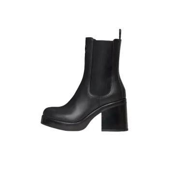 CELINE TESS Short Chelsea Boots Women's Black