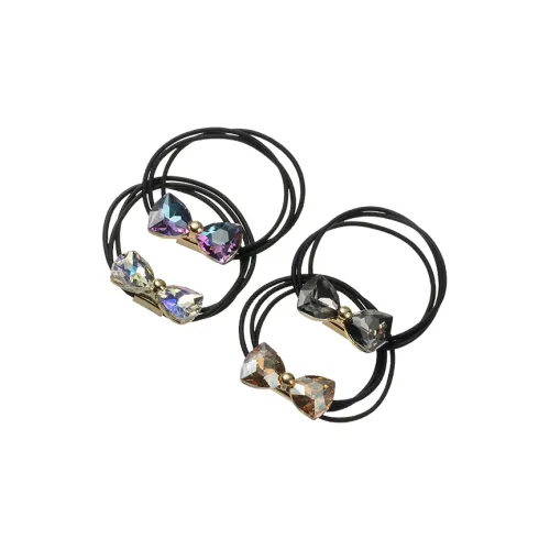 QIMEILA Rubber Band Hair Tie Women's