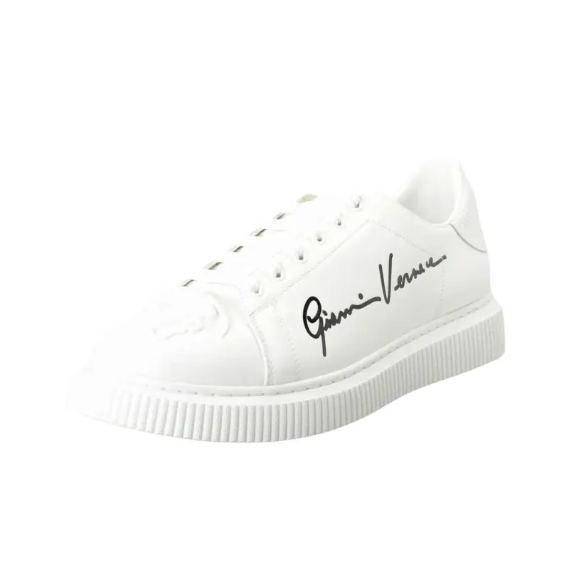 FANSIZHE Gianni Low-Top Skateboard Shoes Men's White-2