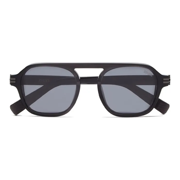 Ermenegildo Zegna Round frame Sunglasses-1