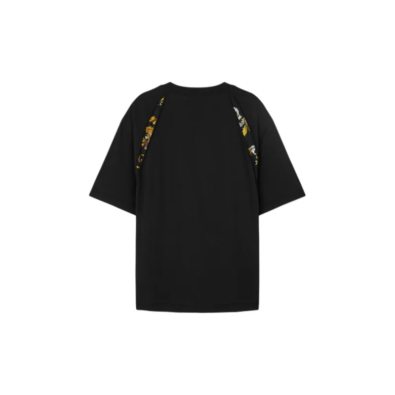 VERSACE JEANS COUTURE T Shirt Men's Black+Print-1
